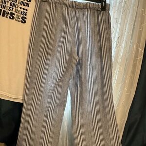 Striped Wide Leg Pants